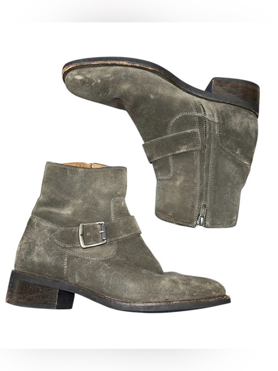 Frye Men\'s Chukka Boots - Olive Suede main image 11